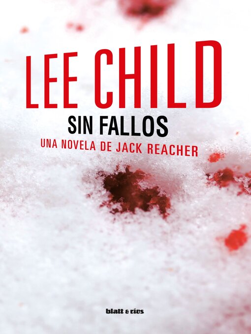 Title details for Sin fallos by Lee Child - Available